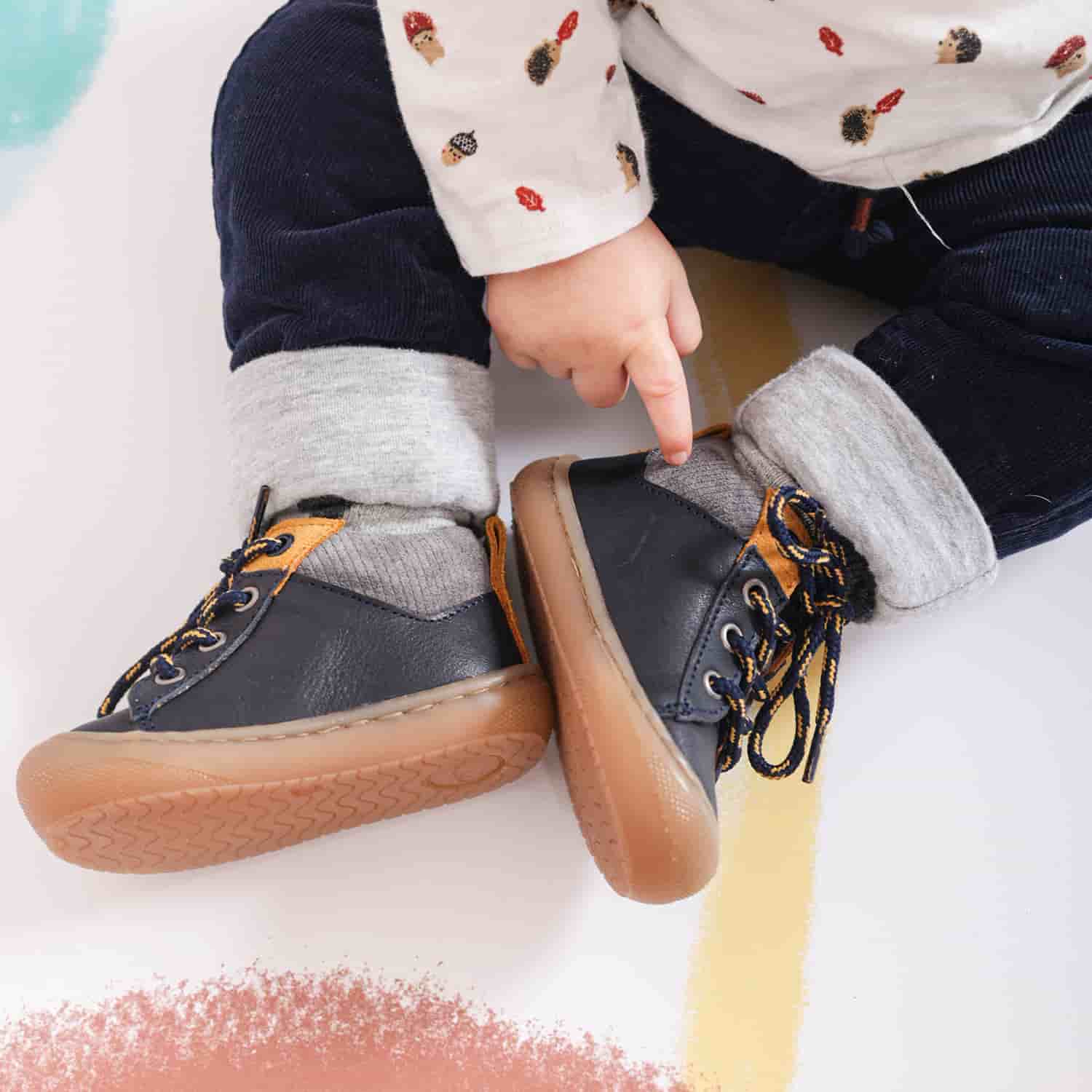 Chaussures Bébé en Cuir Souple – Pour Les Petits
